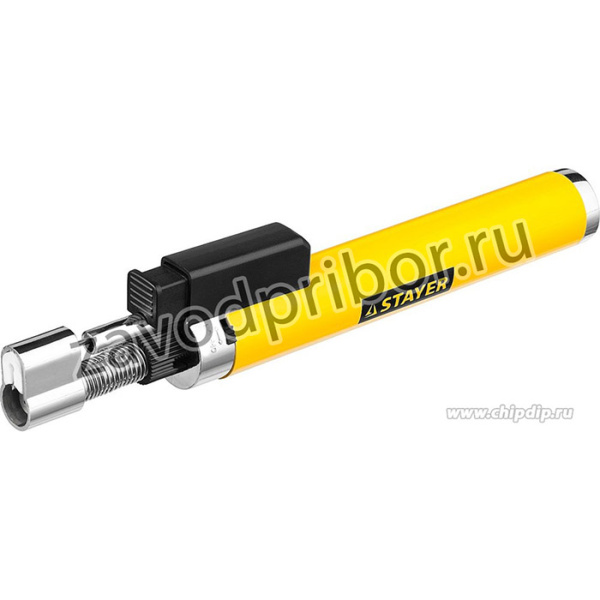 55560, STAYER MaxTerm MB100 1100°С, Автономная газовая горелка с пьезоподжигом (55560)