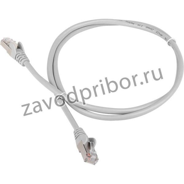 Патч-корд Lanmaster TWT-45-45-1.0/S6-GY FTP RJ-45 вил.-вилка RJ-45 кат.6 1м серый ПВХ (уп.:1шт)