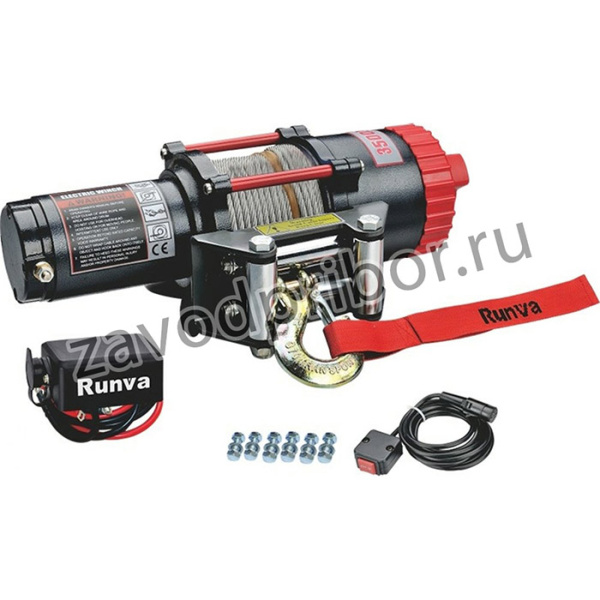 Лебёдка электрическая 12V 3500A lbs 1588 кг EWT3500A
