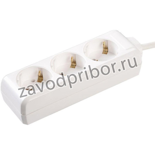 Удлинитель 3х5м с заземл. 16А IP20 У03 2P+PE 250В 3х1 IEK WYP10-16-03-05-Z-N