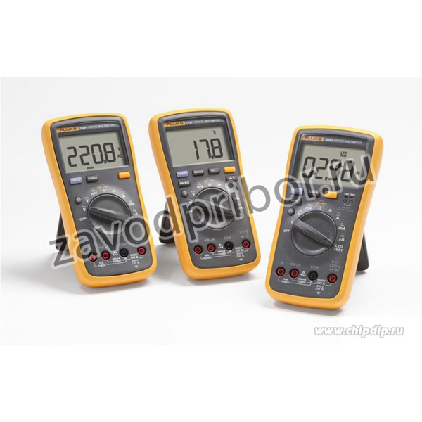 FLUKE 17B+, Мультиметр цифровой (с функцией измерения температуры) (Госреестр РФ)