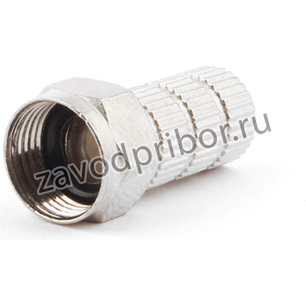 F Коннектор , для кабеля RG6, 5шт, с уплот. рез. кольцомSPL6-02 SPL6-02