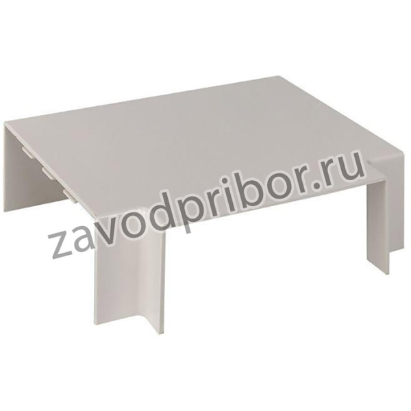 Угол T-образный 100х40 бел. Plast PROxima (уп.2шт) EKF tchw-100-40x2