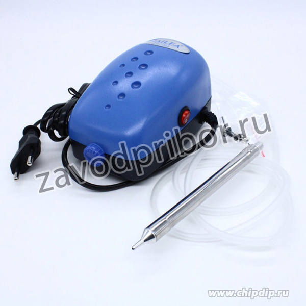 Пинцет вакуумный Магистр-Л, Предназначен для установки SMD-компонентов. Напряжение питания 220В, год 2022