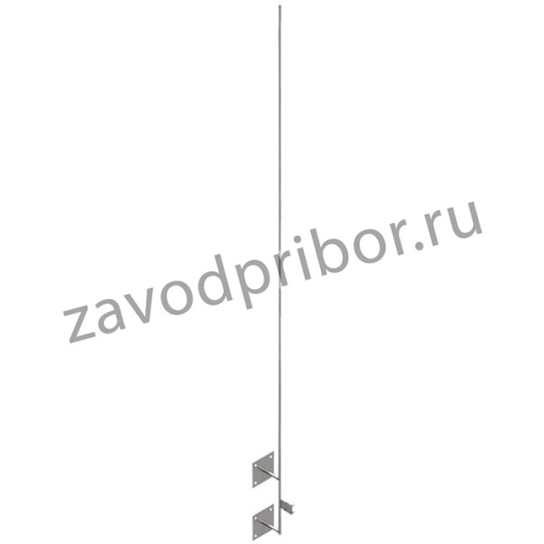 Мачта молниеприемная с опорой к стене составная MKSR-H6 HD H=6м сталь гор. оцинк. КМ MA0415