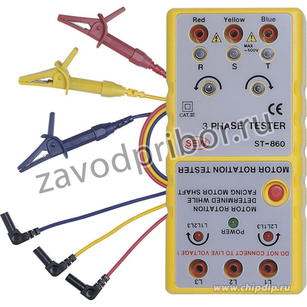 ST-860, Измеритель порядка чередования фаз