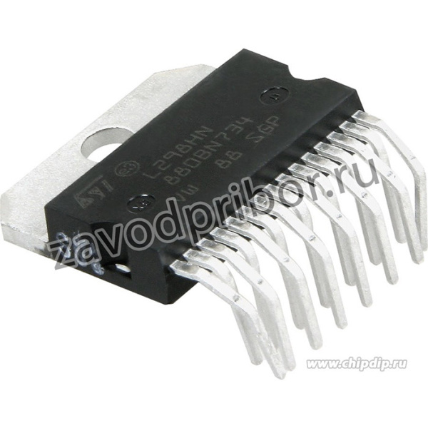 L298HN, Двойной полномостовой драйвер [Multiwatt-15, Horizontal]