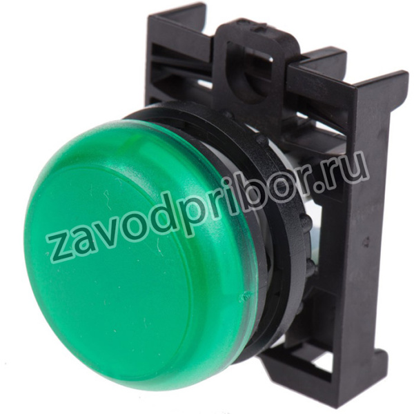 78635860 M22-L-G+M22-A, Green Pilot Light Head, 22.5mm Cutout RMQ Titan Series