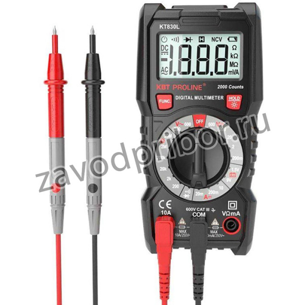 Мультиметр цифровой KT 830L "PROLINE" КВТ 79127