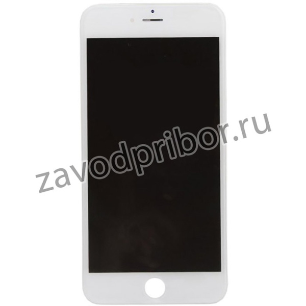 Дисплей (экран) в сборе с тачскрином для iPhone 6S Plus с рамкой белый (In-Cell)