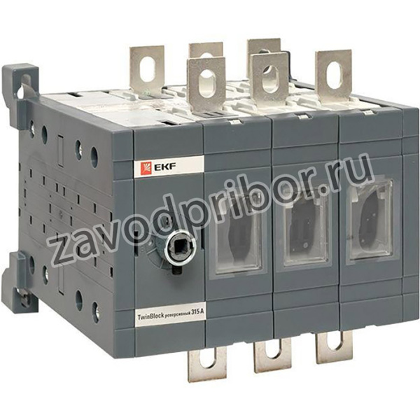 Рубильник PROxima 315A 3P реверсивный без рукоятки управления TwinBlock