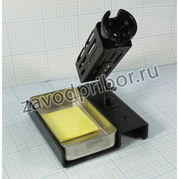 Подставка под паяльник\110X102X20x490г\ d14\ST-76; подставка под паяльник\ 110X102X20x490г\d14\ST-76