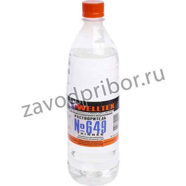 4670007990374, Растворитель 649 1л WELLTEX