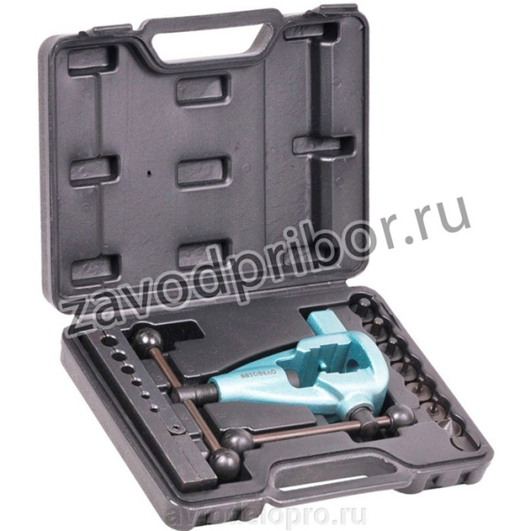 Набор для развальцовки трубок 10пр.(двойной конус, 4,75-10,0mm) (АвтоDело) 40435