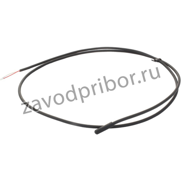 GA10K3435DM010, Thermistor, NTC, 10 kohm, TPE Overmoulded Probe, 5x20 mm, 1m 24 AWG Wires, IP68, Double Insulated