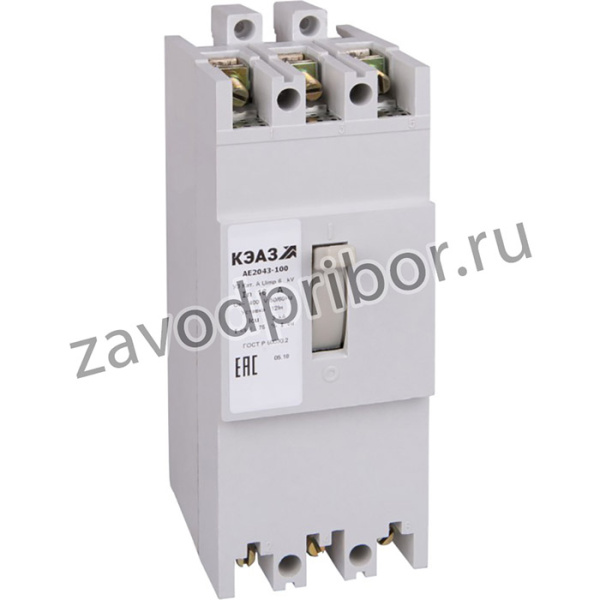 Выключатель автоматический 25А 12Iн АЕ2046-100 У3 400В AC КЭАЗ 104224