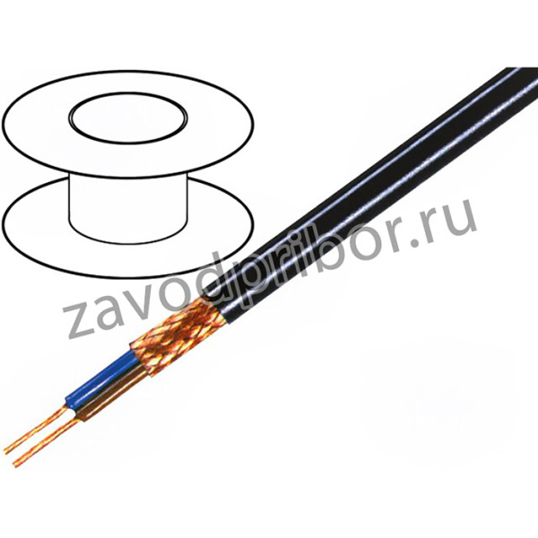 C1100, Провод, 1x1мм2, оплетка из медной проволоки, PVC FirestoP, 49В
