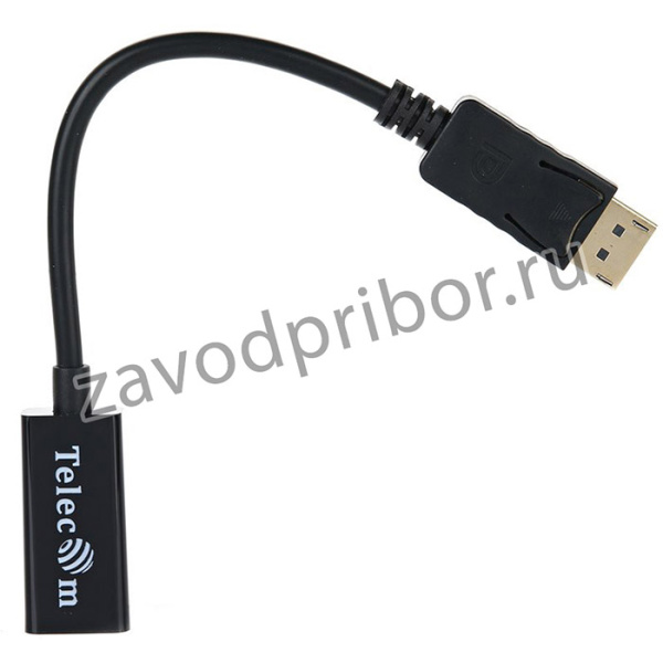 TA553, Telecom DP -- HDMI-F 0.2м, Кабель-переходник DP -- HDMI-F 0.2m , Telecom (TA553)