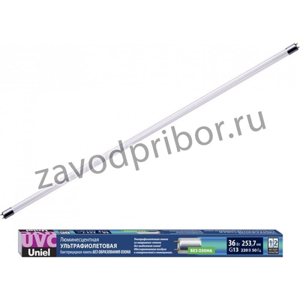 Ультрафиолетовая бактерицидная лампа UVCB/G13/CL EFL-T8-36 UL-00007278