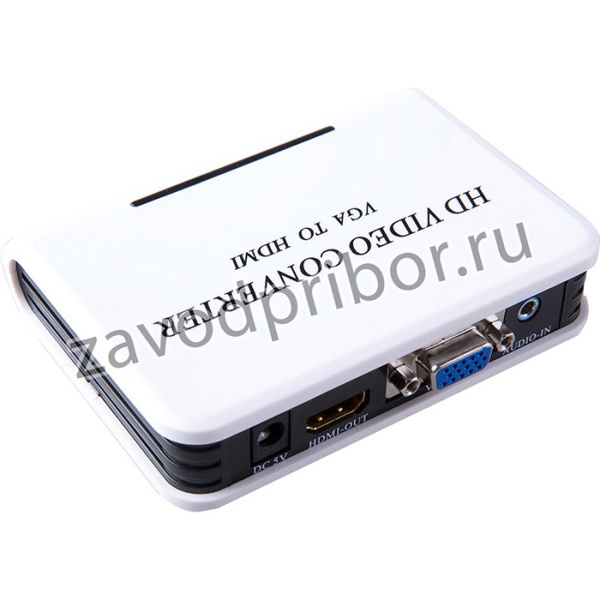 GL-v137, GCR Конвертер переходник VGA - HDMI 1.3, 1080P 60Hz, 720P