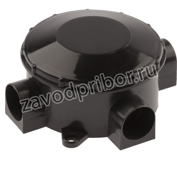 Распаячная коробка ЭРА KOR-70-35-3-b открытой установки трехрожковая черная IP42 Б0052727