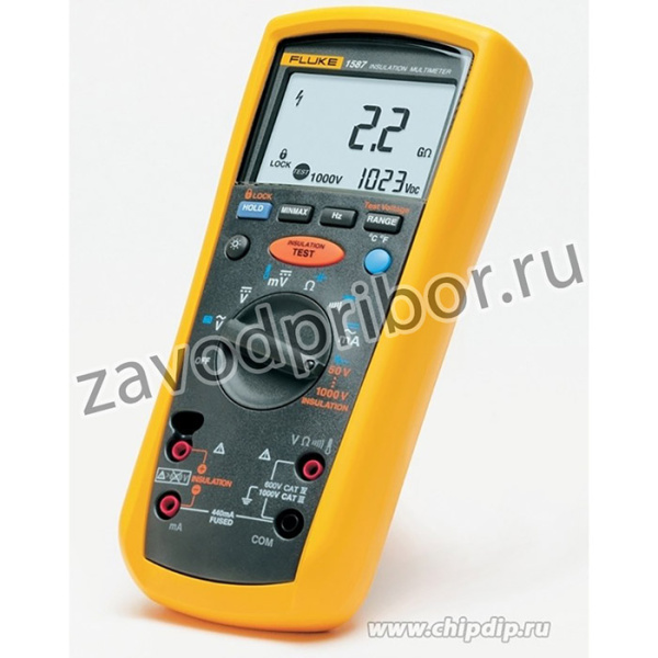 Fluke 1587 FC, Мультиметр-мегаомметр с функцией Fluke Connect (Госреестр РФ)