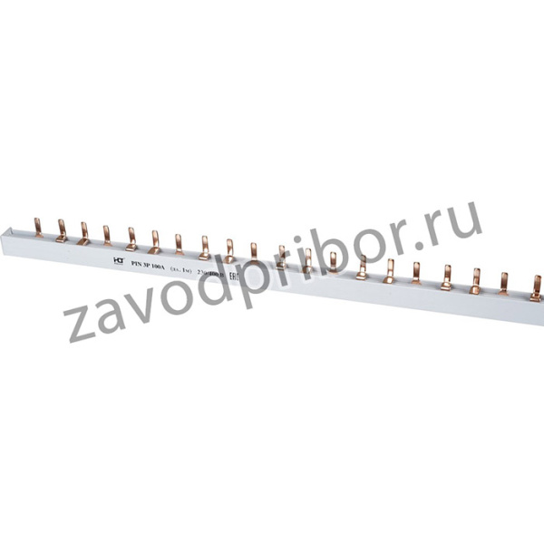 Шина соединительная типа PIN (штырь) 3Р 100А(дл. 1м) 081-13-07/081-13-007 HLT