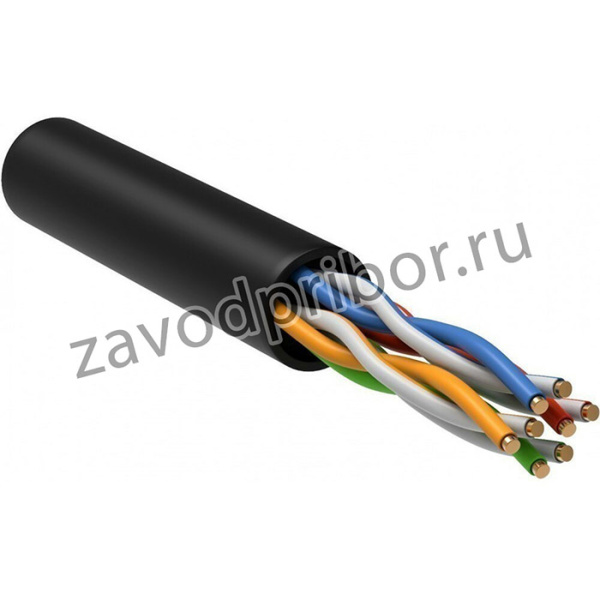 Кабель информационный ITK GENERICA BC3-C5E04-139-305-G кат.5е U/UTP не экранированный 4X2X24AWG LDPE внешний 305м черный