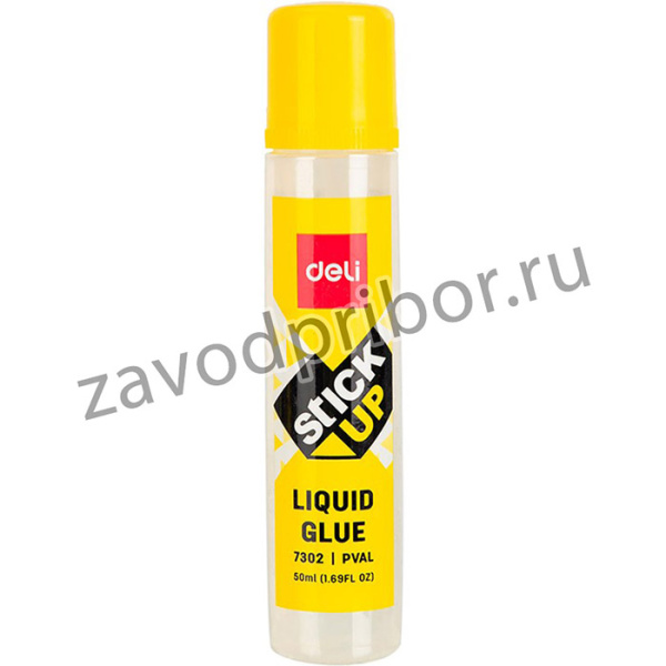 Клей жидкий Deli E7302 50мл прозрачный