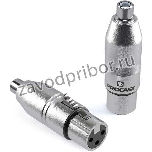 PROCAST cable B-XLRf/RCAf Переходник-адаптер XLR(f)/RCA(f)