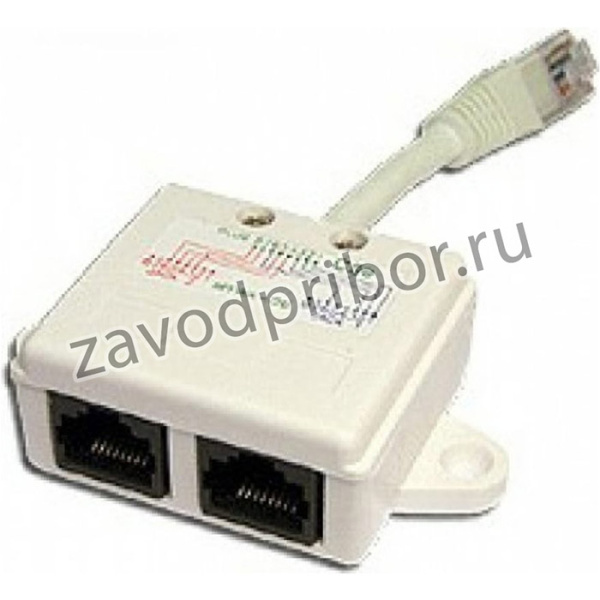 Y-адаптер 1 телефонный и 1 компьютерный порт Y-E2-U2