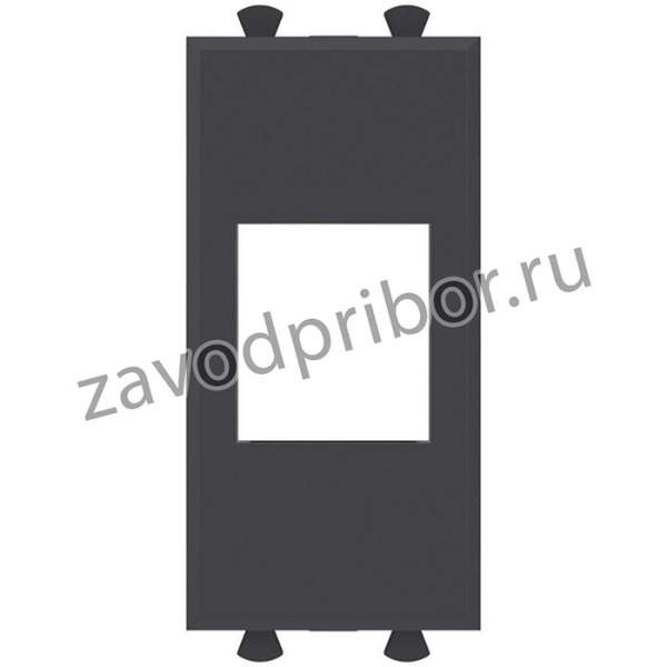 Адаптер без шторки для Keystone "Avanti" "Черный матовый" DKC 4412211