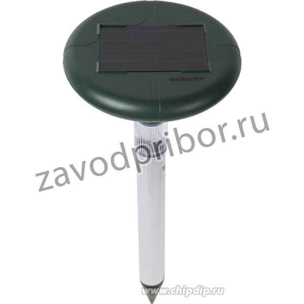 71-0027, Ультразвуковой отпугиватель змей R 30м, на солнечной батарее, с подсветкой
