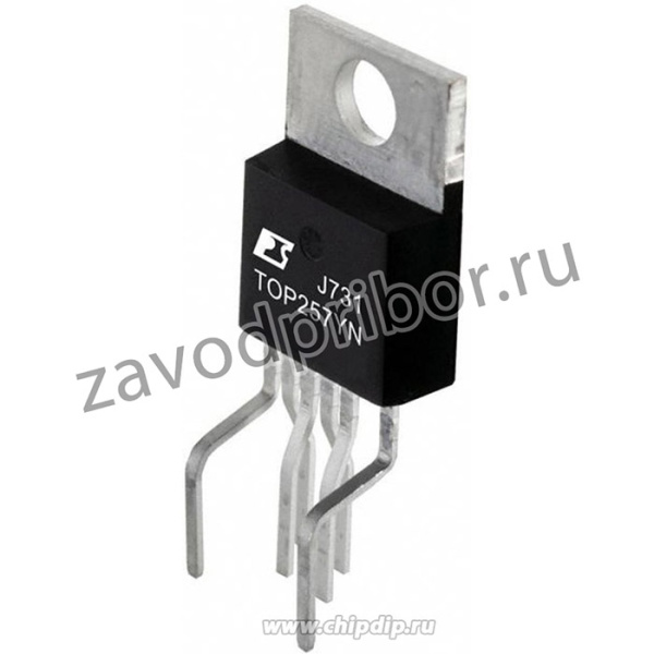 TOP257YN, AC-DC преобразователь напряжения 119Вт(85-265VAC) 230Вт(230В)