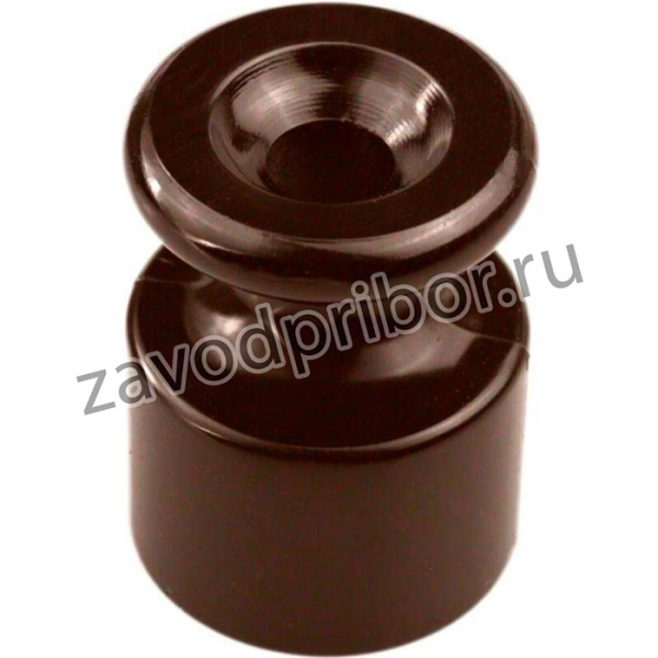 Изолятор для наружного монтажа R, керамика коричневый (50 шт/уп) R1-551-02-50