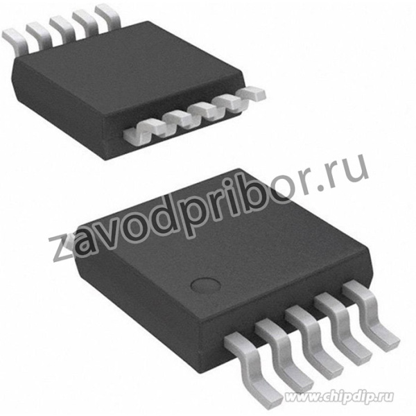 RS2255XN, Четырехканальный аналоговый мультиплексор 24 Ом [MSOP-10]