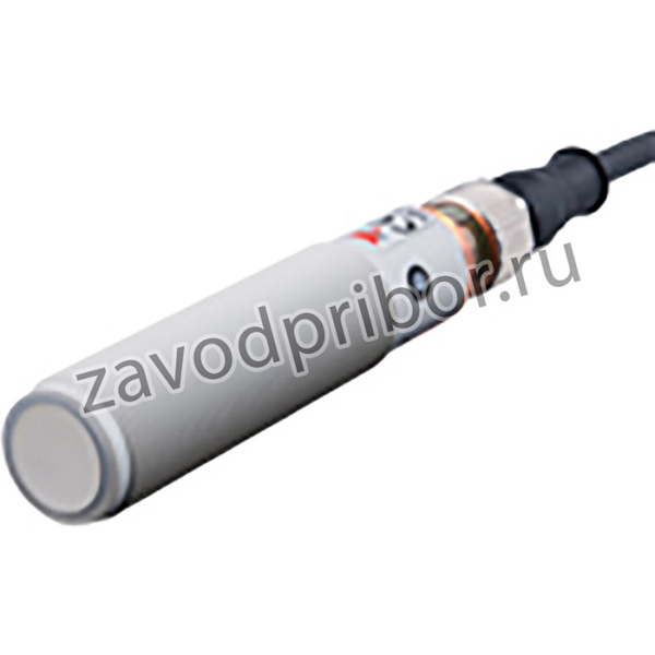 UA18CAD04PPM1TI, Ultrasonic Barrel-Style Proximity Sensor, M18 x 1, 50 400 mm Detection, PNP Output, 15
