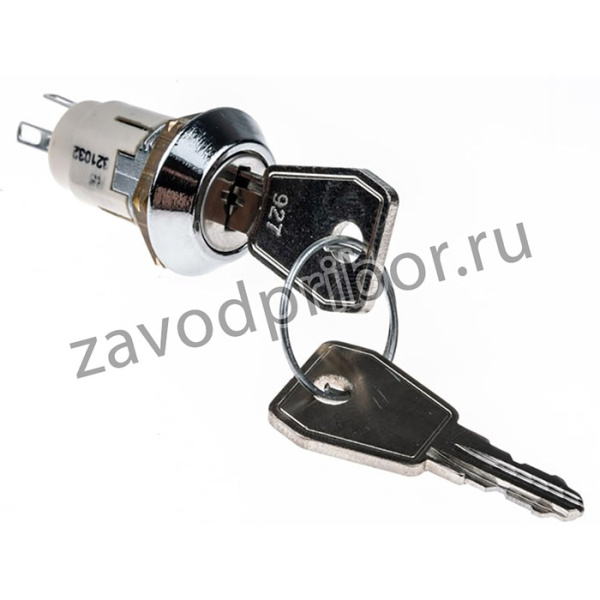 SRL5DD2, Key Switch, SPDT, 5 A @ 115 V ac 2-Way Random-Key