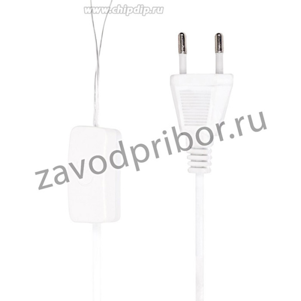 501-081, Новогодняя горка 7 свечек, цвет корпуса: Белый, цвет свечения: ТЕПЛЫЙ БЕЛЫЙ