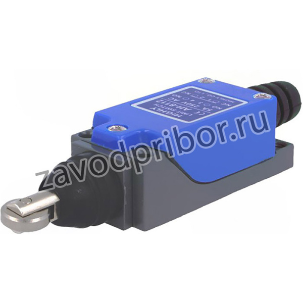 AH8112, Концевой выключатель, продольный металлический ролик d12,4мм