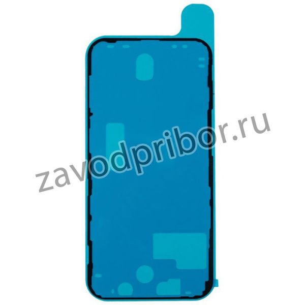 Скотч (проклейка) фиксации дисплея для iPhone 12, 12 Pro водонепроницаемый (черный)