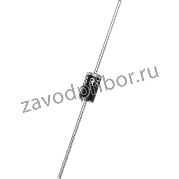 1N5820, Диод Шоттки 20В 3А/80А [DO-201AD] [EOL]