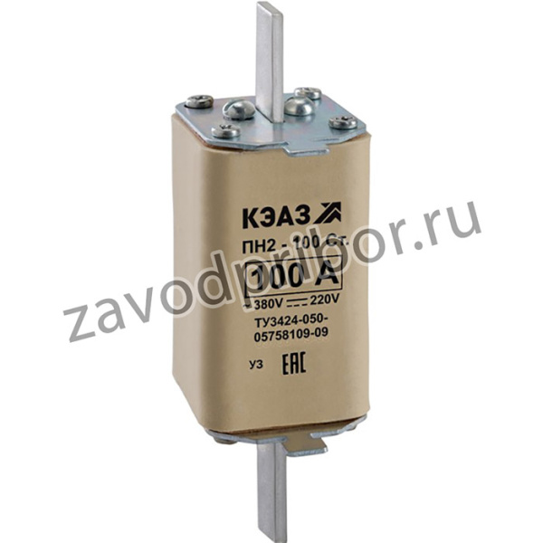 Вставка плавкая ПН2 100 С 50А У3 КЭАЗ 120111