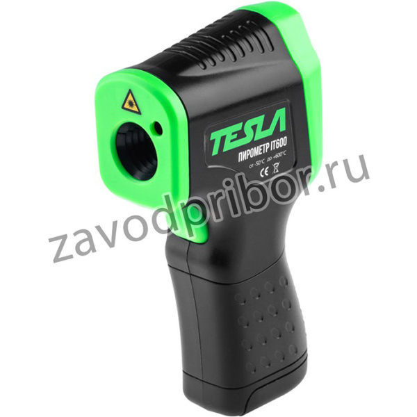 Пирометр Tesla IT600 (от -50°С до 600°С) точность ±2°С, с лазерным прицелом