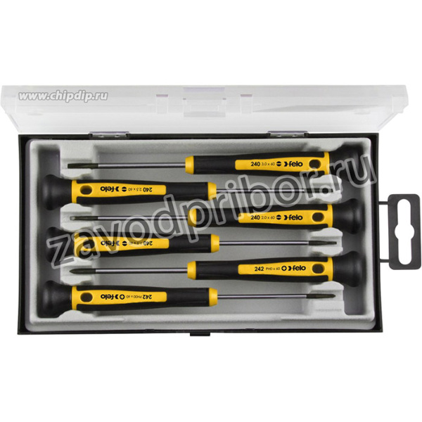 Felo Набор отверток для точных работ, 6 шт 24096166