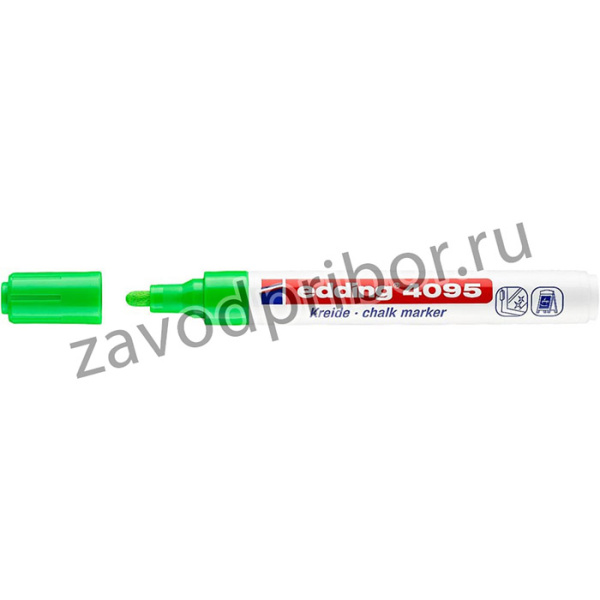 Меловой маркер 4095/11 салатовый, блистер 1183398