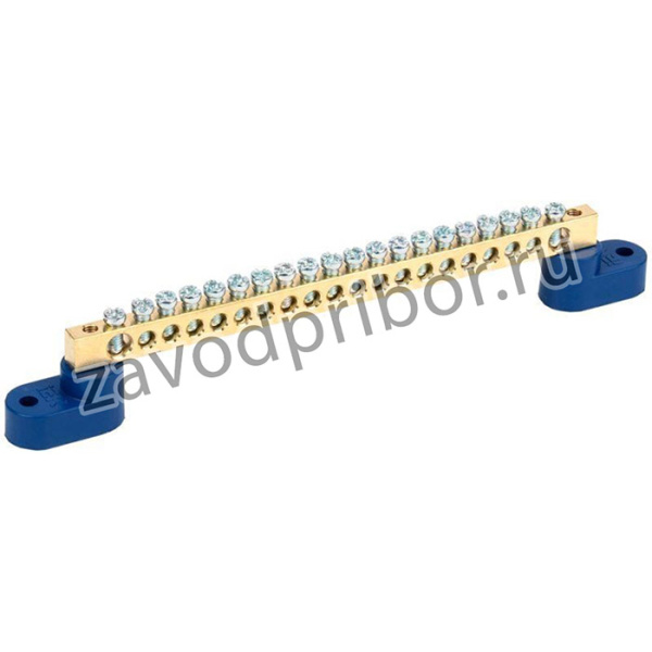 YNN10-69-20C2-K07, Шина N "ноль" на двух угловых изол ШНИ-6х9-20-У2-С IEK