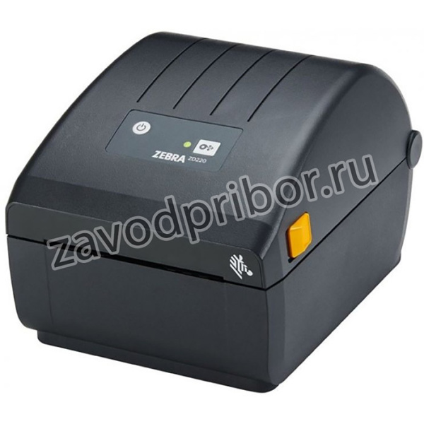 Zebra ZD220d-термо [ZD22042-D0EG00EZ] {Direct Thermal Printer ZD220; Standard EZPL, 203 dpi, EU and UK Power Cords, USB}