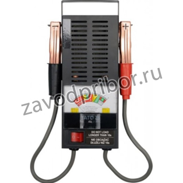 F8310, Тестер аккумуляторных батарей аналоговый (6V-12V, 100А)