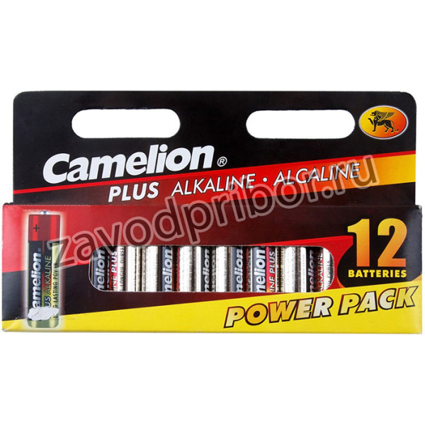 Батарейка AA LR6 1.5V блистер 12шт. (цена за 1шт.) Alkaline Plus CAMELION